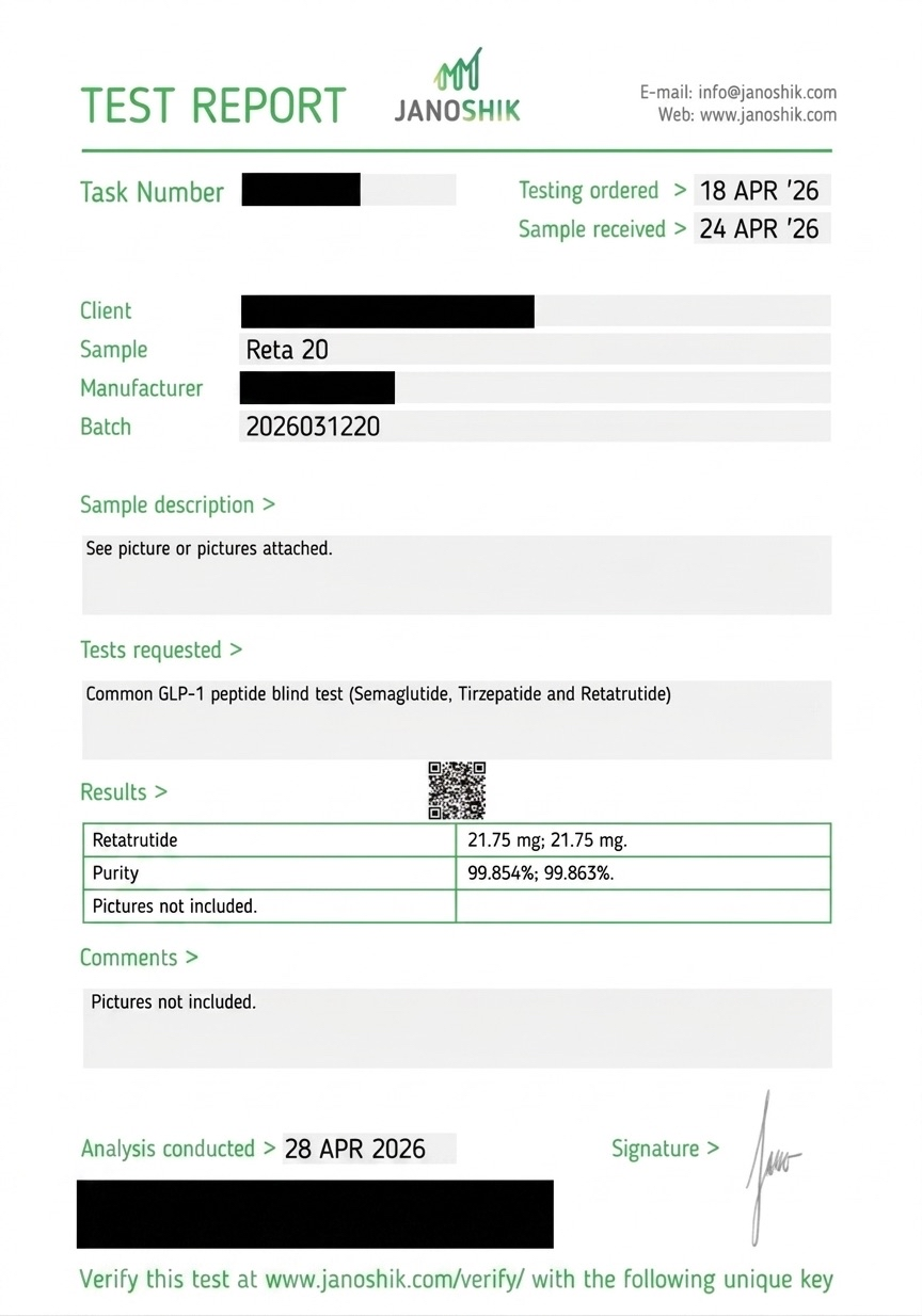 Retatrutide 20mg